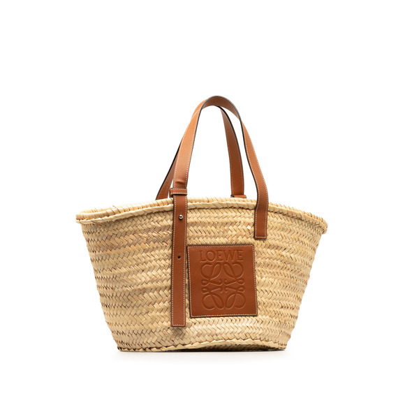 LOEWE Large Raffia Basket Tote Bag - Picture 2 of 12